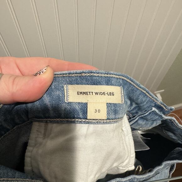 Madewell Emmett Wide Leg Jeans Size 30 - Picture 6 of 7